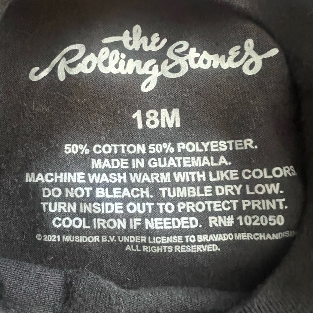 Rolling Stones Black Graphic Tee - Picture 5 of 5